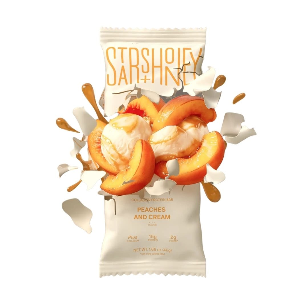 Stars and Honey Protein Bar - Peaches and Cream - Nashua Nutrition