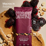 Stars and Honey Protein Bar - Peanut Butter Blackberry - Nashua Nutrition