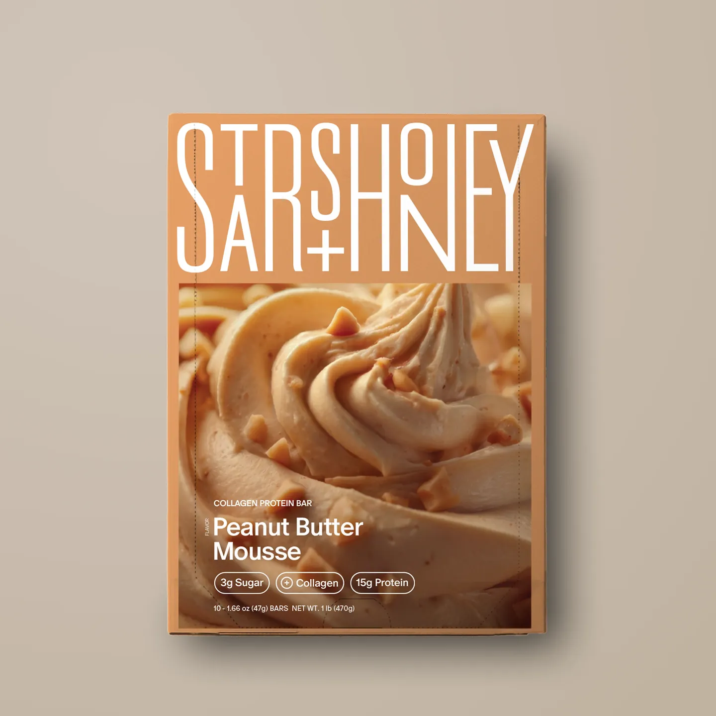 Stars and Honey Protein Bar - Peanut Butter Mousse - Nashua Nutrition