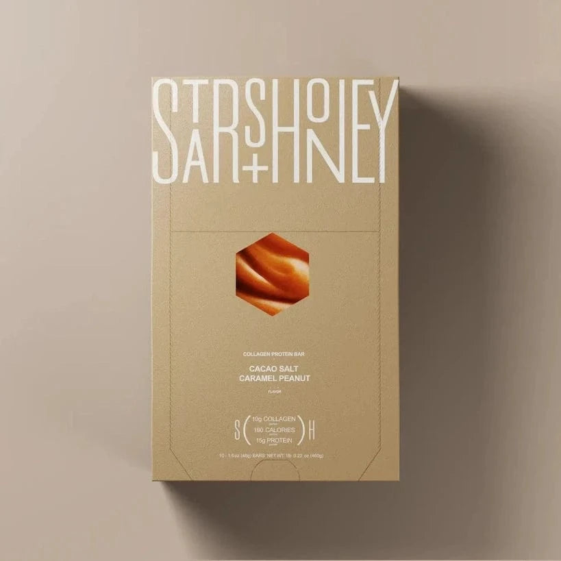 Stars & Honey - Cacao Salt Caramel Peanut Protein Bar (1 Bar or Box of 10) - Nashua Nutrition