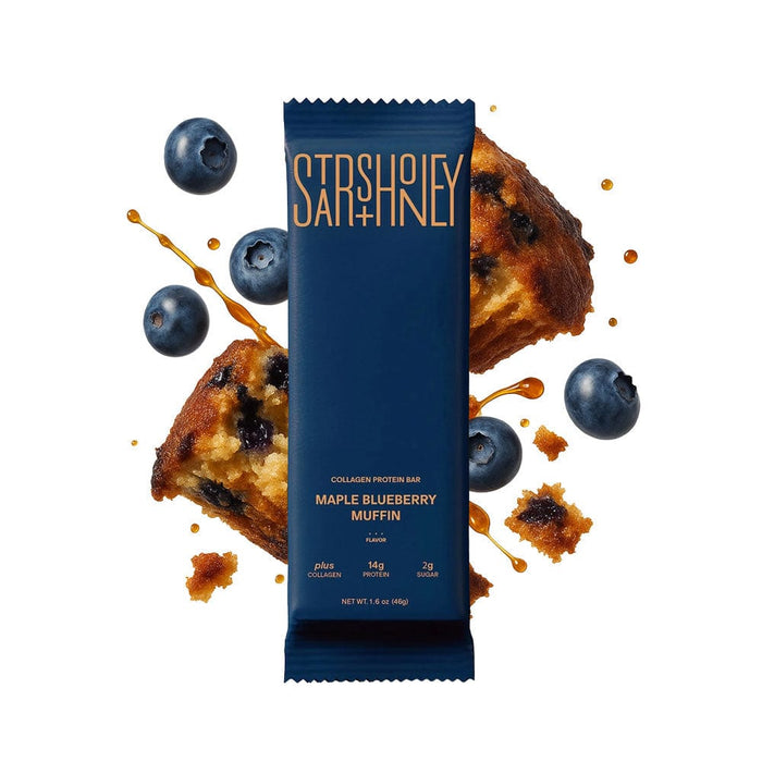 Stars and Honey - Maple Blueberry Muffin Protein Bar (1 Bar or Box of 10)