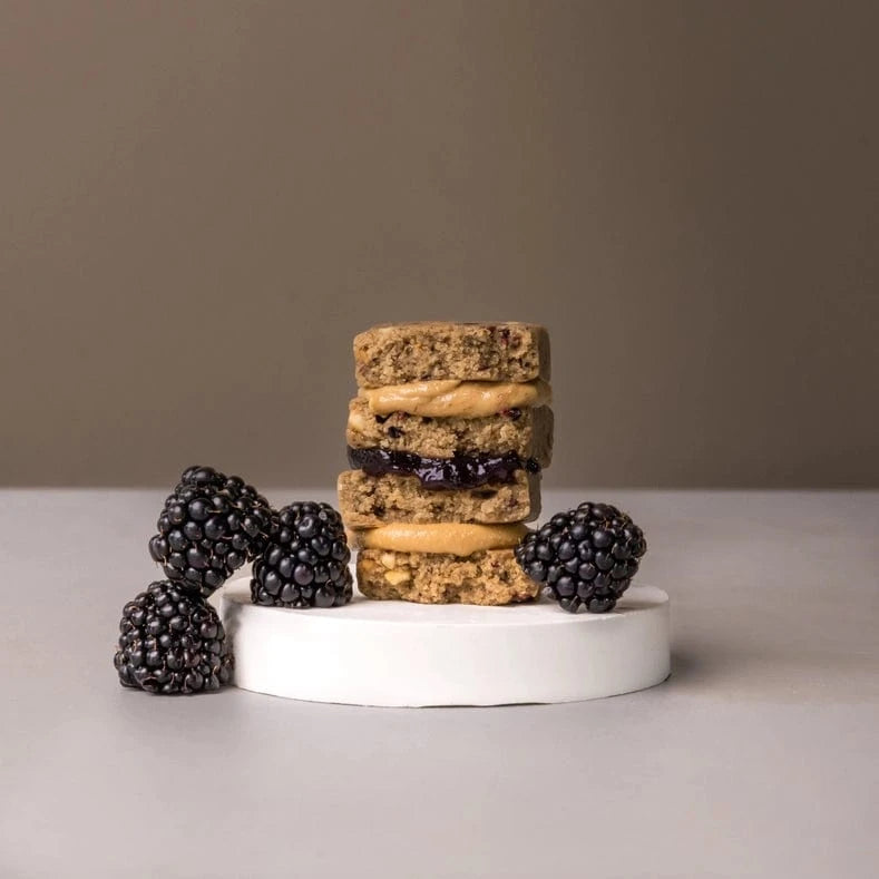 Stars & Honey - Peanut Butter Blackberry Protein Bar (1 Bar or Box of 10) - Nashua Nutrition
