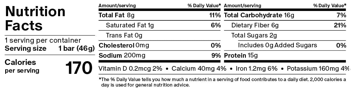 Stars & Honey - Peanut Butter Blackberry Protein Bar (1 Bar or Box of 10) - Nashua Nutrition