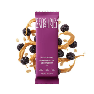 Stars & Honey - Peanut Butter Blackberry Protein Bar (1 Bar or Box of 10) - Nashua Nutrition