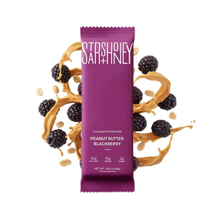 Stars and Honey - Peanut Butter Blackberry Protein Bar (1 Bar or Box of 10)