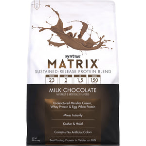 Syntrax - Matrix 5.0 Protein Powder - Milk Chocolate - 5lb Bag - Protein Powders - Nashua Nutrition