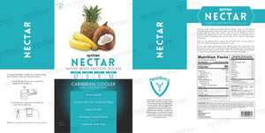 Syntrax - Nectar Protein Powder - Caribbean Cooler - 32 Serving Bag - Protein Powders - Nashua Nutrition