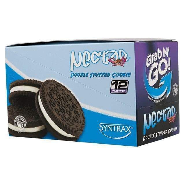 Syntrax - Nectar Protein Powder - Grab N Go - Double Stuffed Cookie - 12 Individual Servings