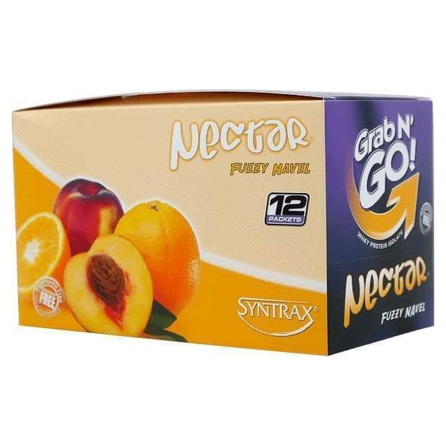 Syntrax - Nectar Protein Powder - Grab N Go - Fuzzy Navel - 12 Individual Servings