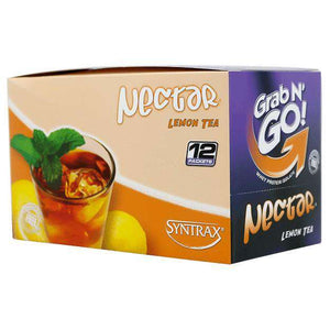 Syntrax - Nectar Protein Powder - Grab N Go - Lemon Tea - 12 Individual Servings - Protein Powders - Nashua Nutrition