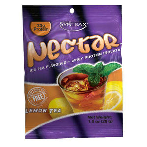 Syntrax - Nectar Protein Powder - Grab N Go - Lemon Tea - 12 Individual Servings - Protein Powders - Nashua Nutrition