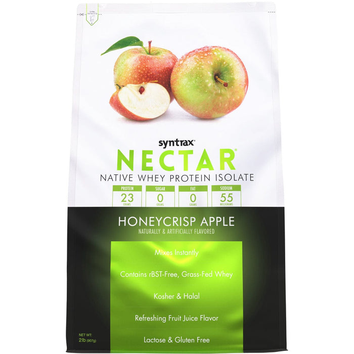 Syntrax - Nectar Protein Powder - Honey Crisp Apple - 32 Serving Bag