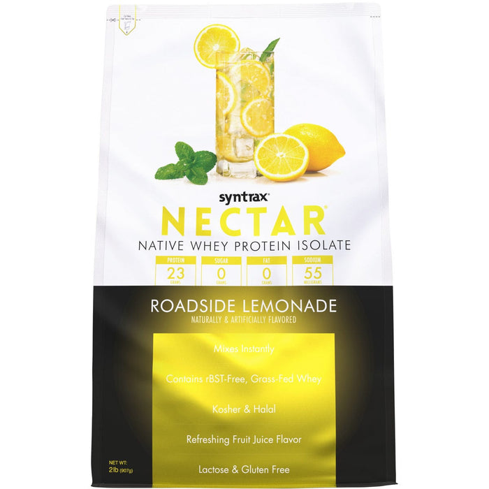Syntrax - Nectar Protein Powder - Roadside Lemonade - 32 Serving Bag