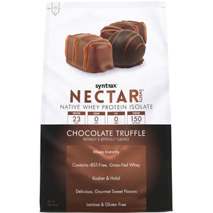 Syntrax - Nectar Sweets Protein Powder - Chocolate Truffle - 32 Serving Bag - Protein Powders - Nashua Nutrition