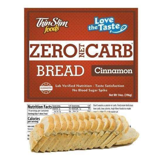 ThinSlim Foods - Love-The-Taste Bread - Cinnamon - 14 Servings