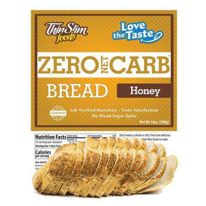 ThinSlim Foods - Love-The-Taste Bread - Honey - 14 Servings - Breakfast Items - Nashua Nutrition