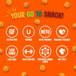 Twin Peaks Ingredients - Protein Puffs - Nacho Cheese - 2 Serving Bag - Nashua Nutrition