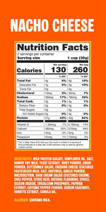 Twin Peaks Ingredients - Protein Puffs - Nacho Cheese - 2 Serving Bag - Nashua Nutrition