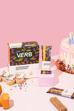 Verb - Caffeinated Protein Bar - Birthday Cake (12 Servings) - Nashua Nutrition