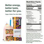 Verb - Caffeinated Protein Bar - Birthday Cake (12 Servings) - Nashua Nutrition