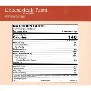 Weight Loss Systems Entree - Cheesesteak Pasta (7/Box) - Dinners & Entrees - Nashua Nutrition
