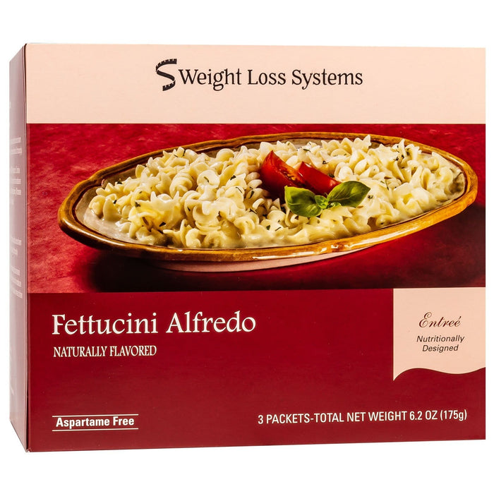 Weight Loss Systems Entree - Fettuccini Alfredo - 3/Box