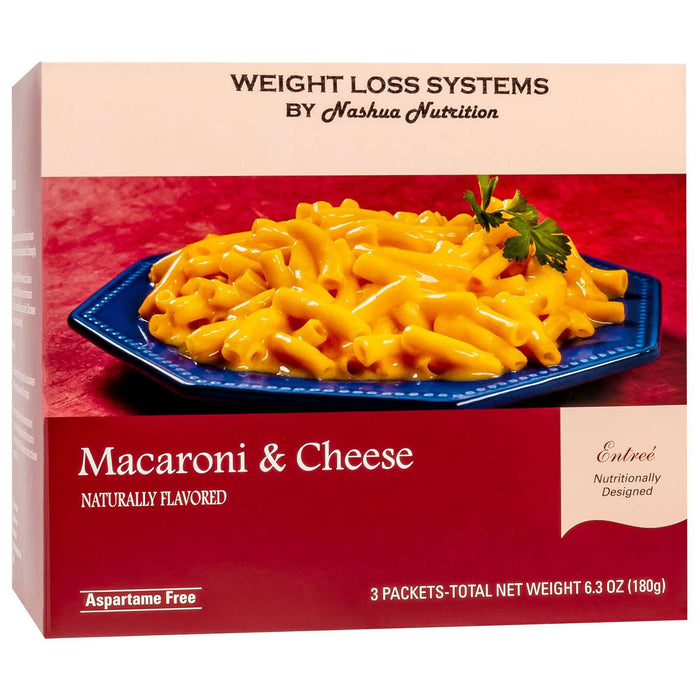 Weight Loss Systems Entree - Macaroni & Cheese - 3/Box