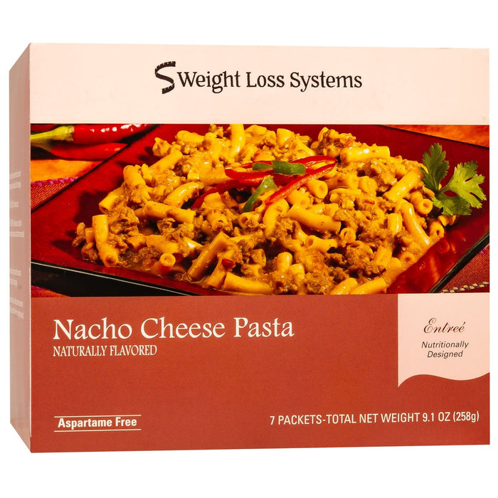 Weight Loss Systems Entree - Nacho Cheese Pasta - 7/Box
