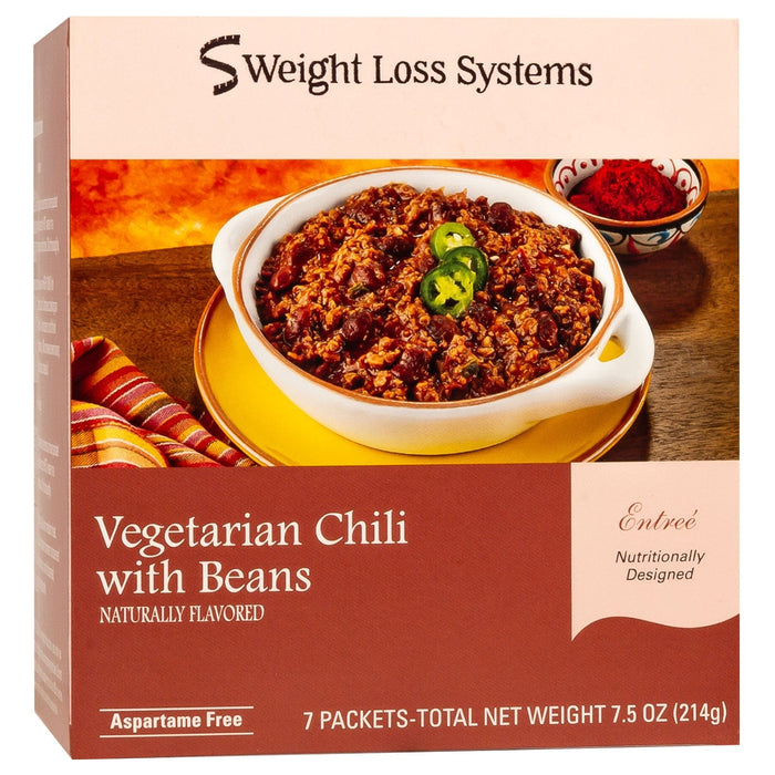 Weight Loss Systems Entree - Vegetarian Chili with Beans (7/Box)