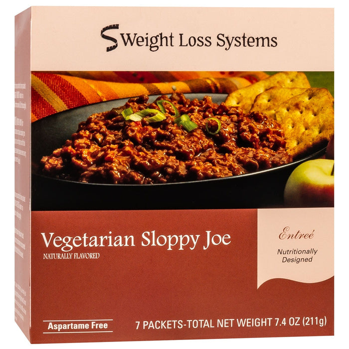 Weight Loss Systems Entree - Vegetarian Sloppy Joe - 7/Box
