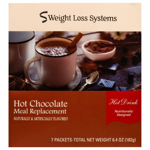 Weight Loss Systems Hot Drink Meal Replacement - Hot Chocolate - 7/Box - Hot Drinks - Nashua Nutrition