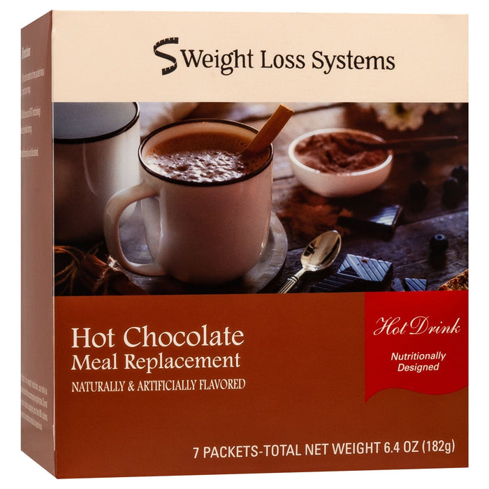 Weight Loss Systems Hot Drink Meal Replacement - Hot Chocolate - 7/Box