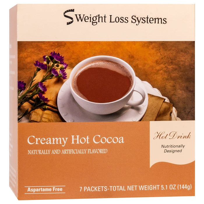 Weight Loss Systems Hot Drinks - Creamy Hot Chocolate - 7/Box