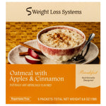 Weight Loss Systems Oatmeal - Apples & Cinnamon - 5/Box - Breakfast Items - Nashua Nutrition