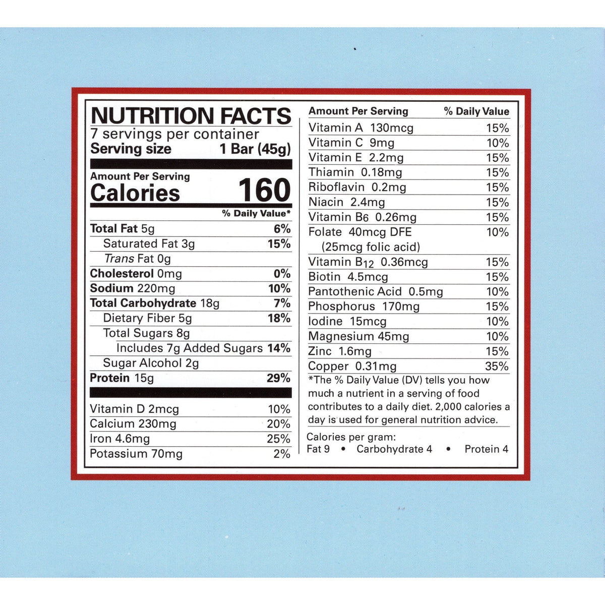 Weight Loss Systems Protein Bars - Cinnamon, 7 Bars/Box - Protein Bars - Nashua Nutrition