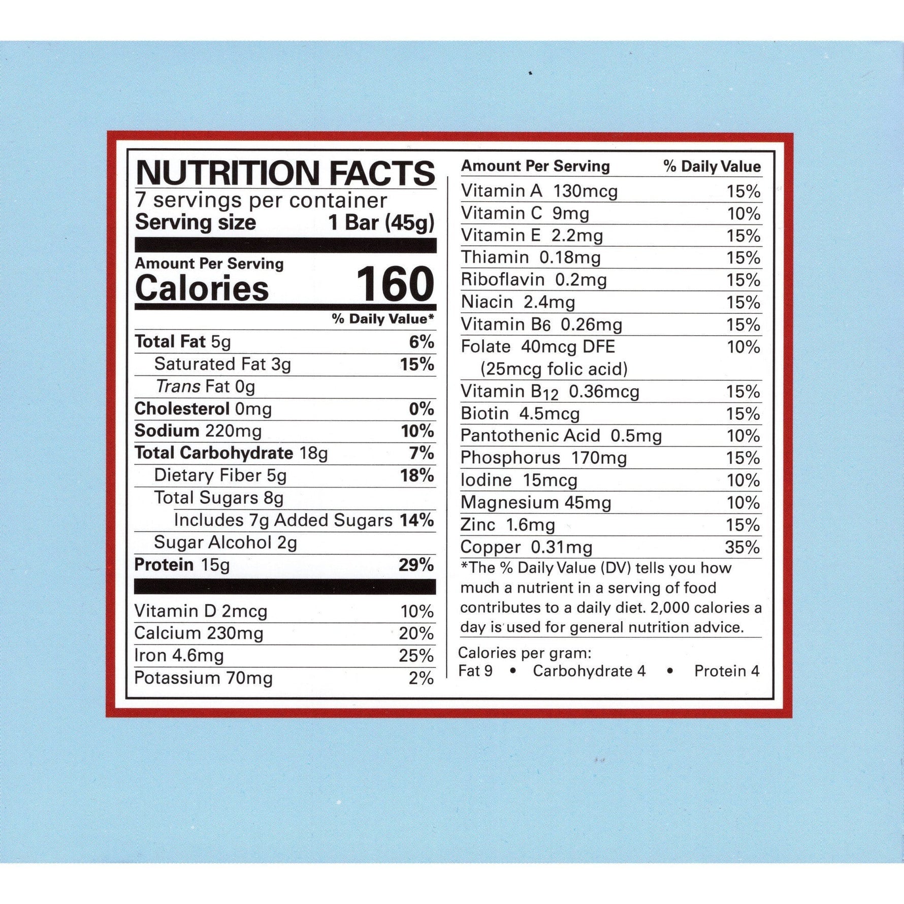 Weight Loss Systems Protein Bars - Cinnamon, 7 Bars/Box - Protein Bars - Nashua Nutrition