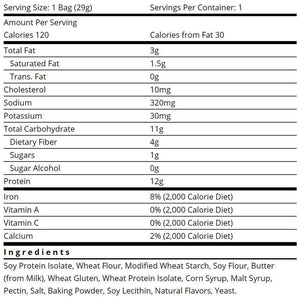 Weight Loss Systems Protein Pretzels - Pretzel Twists - 1 Bag - Snacks & Desserts - Nashua Nutrition