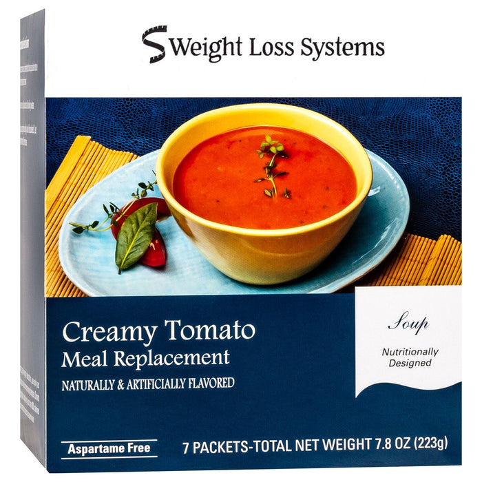 Weight Loss Systems Protein Soup - Creamy Tomato - 7/Box