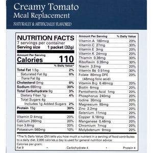 Weight Loss Systems Protein Soup - Creamy Tomato - 7/Box - Hot Soups - Nashua Nutrition