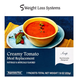 Weight Loss Systems Protein Soup - Creamy Tomato - 7/Box - Hot Soups - Nashua Nutrition