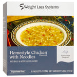 Weight Loss Systems Protein Soup - Homestyle Chicken with Noodles - 7/Box - Nashua Nutrition