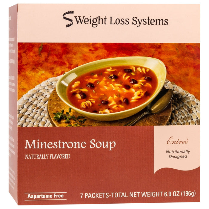 Weight Loss Systems Protein Soup - Minestrone - 7/Box