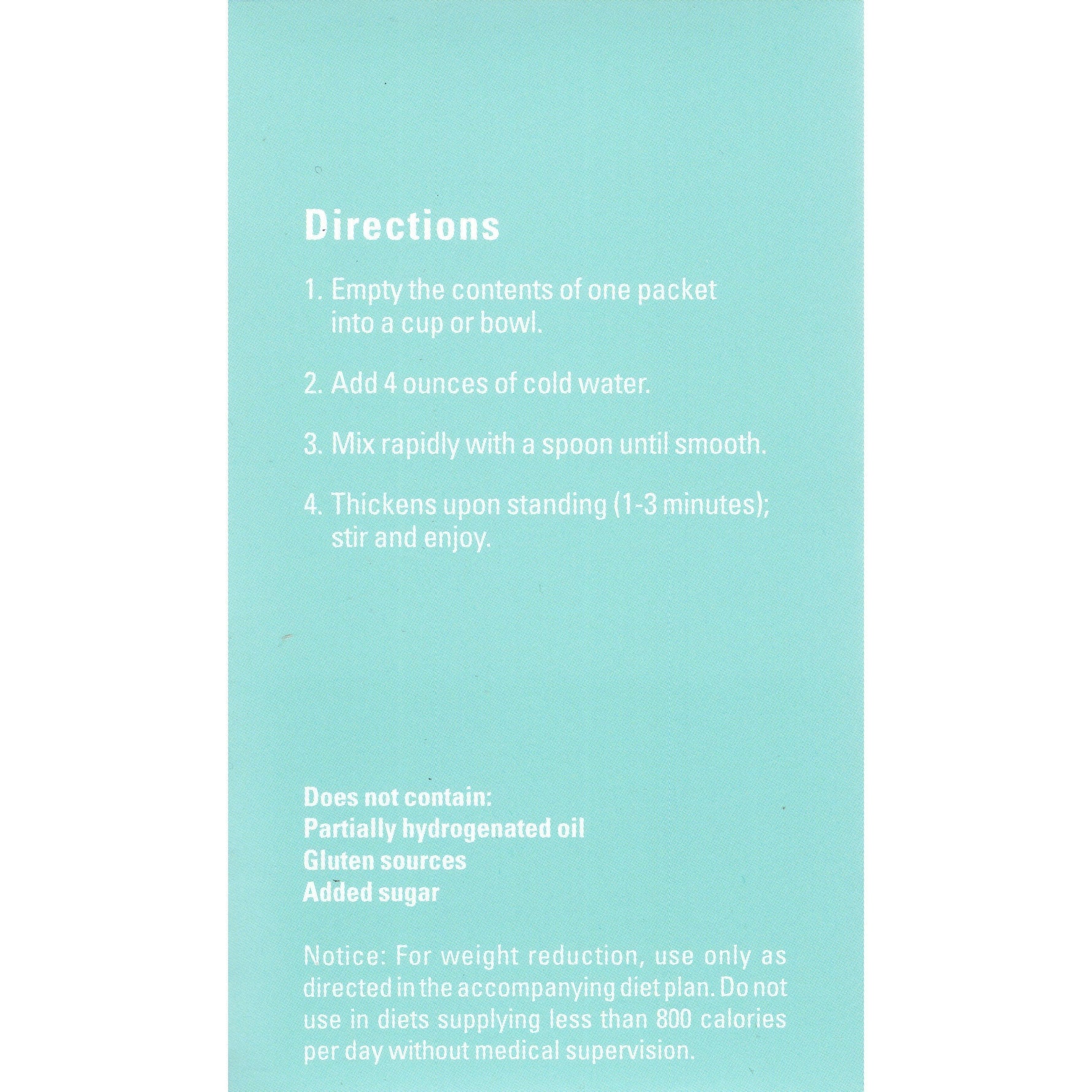 Weight Loss Systems Pudding - Banana Creme - 7/Box - Shake & Puddings - Nashua Nutrition