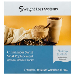 Weight Loss Systems Pudding & Shake - Cinnamon Swirl - 7/Box - Shake & Puddings - Nashua Nutrition