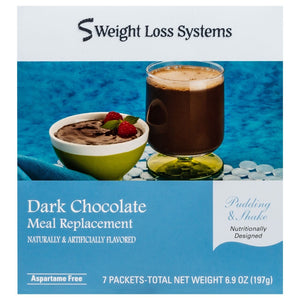 Weight Loss Systems Pudding & Shake - Dark Chocolate - 7/Box - Shake & Puddings - Nashua Nutrition